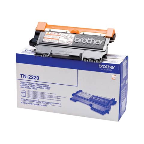 Toner alta resa 2200 Brother nero  TN-2220